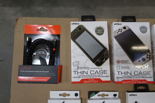 Stort parti gamning udstyr 