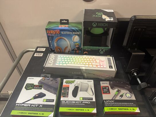 Diverse gamer udstyr