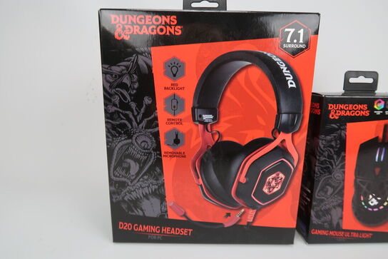 4 dele Dungeons & dragons gamning udstyr 