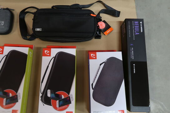 Stort parti gamning udstyr 