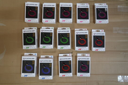 14 pk. Floating Grip, Ultra High  Speed Led Hdmi Cable 