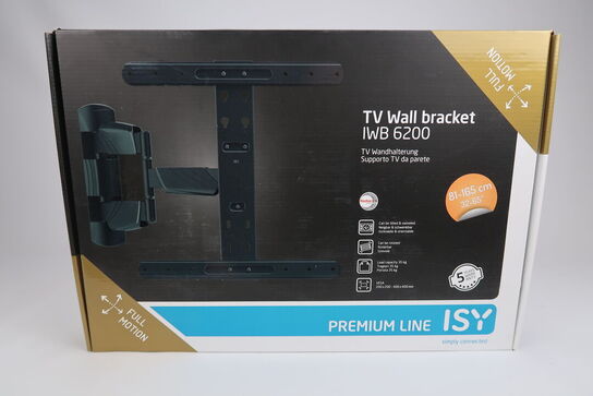 Universal TV-vægbeslag 32-65" Full Motion, ISY IWB 6200 