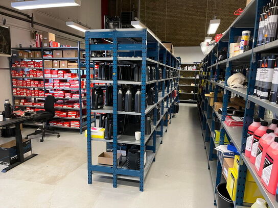 Stort parti lagerreoler