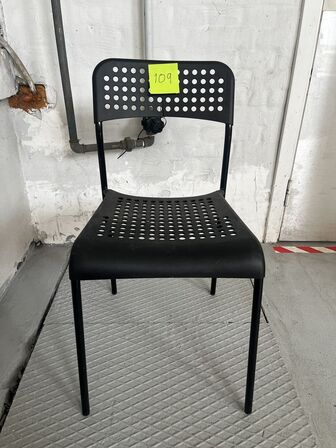 Black chairs