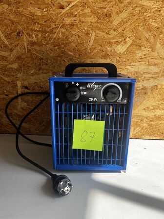 Space heater BLUE ELECTRIC BY DVA