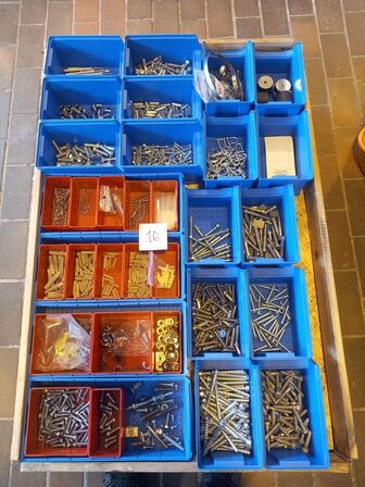 Various screws, bolts, washers NKT + OTHER