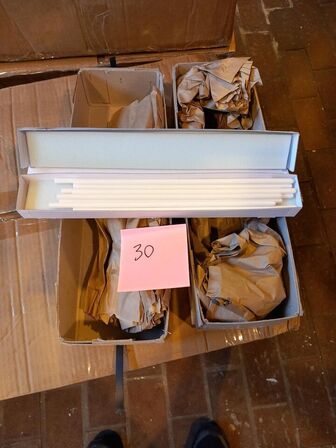 Ceramic close-ended tubes, unknown material KYOCERA FINECERAMICS