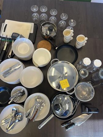 Assorted Kitchen inventory 