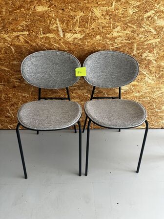 Grey chairs