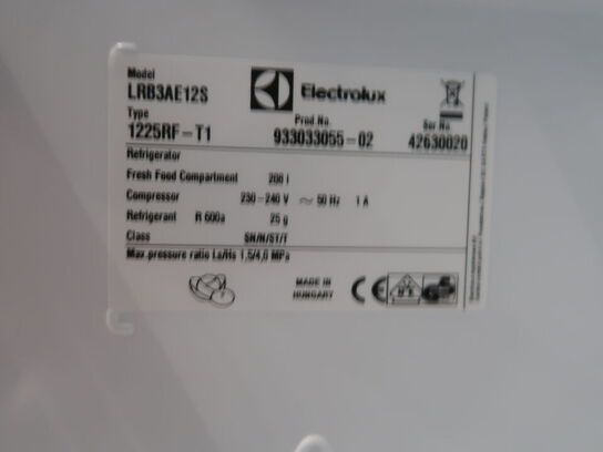 Køleskab inbygnings 208 Ltr. ELEXTROLUX LRB3AE12S