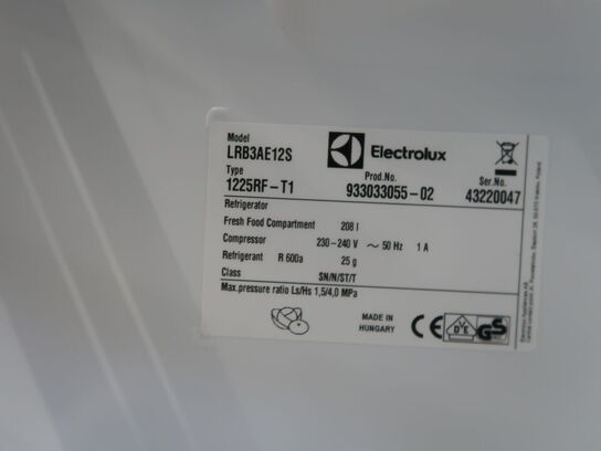 Køleskab inbygnings 208 Ltr. ELEXTROLUX LRB3AE12S