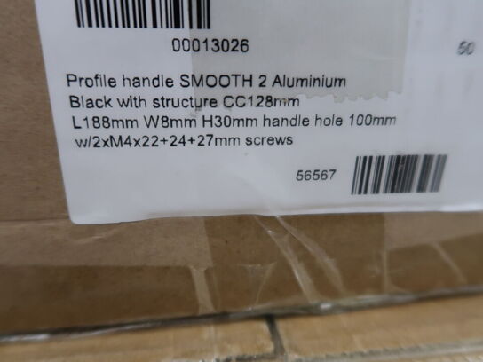 1.250 stk. Sort greb