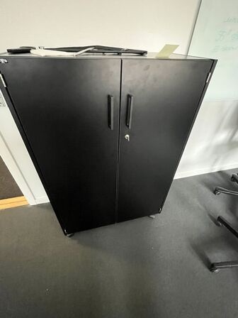 To kontorskabe, EFG. 