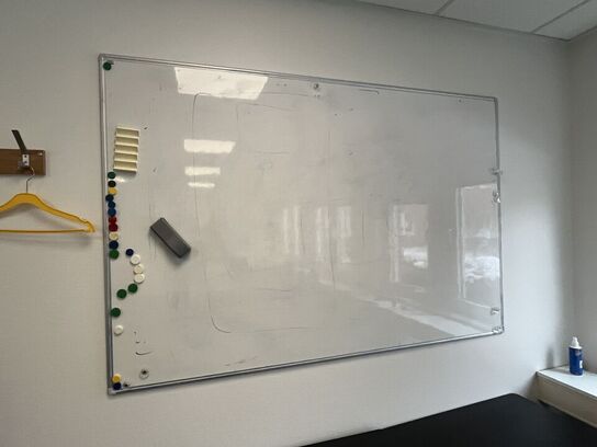 To whiteboards. 