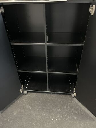 To kontorskabe, EFG. 