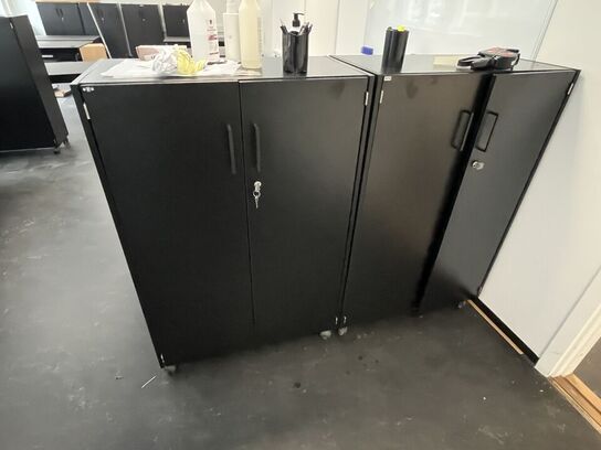 Seks kontorskabe, EFG. 