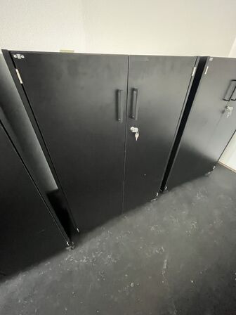 Tre kontorskabe, EFG. 