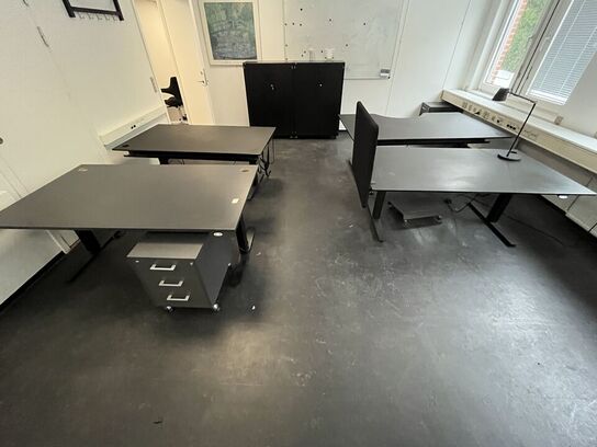 Fire hæve/sænkeboirde, assorterede