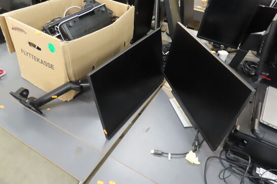 2 stk. Computerskærme DELL