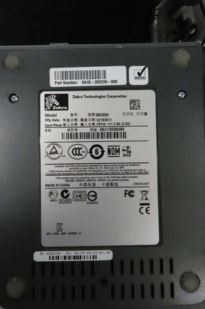 Labelprinter ZEBRA GK420d