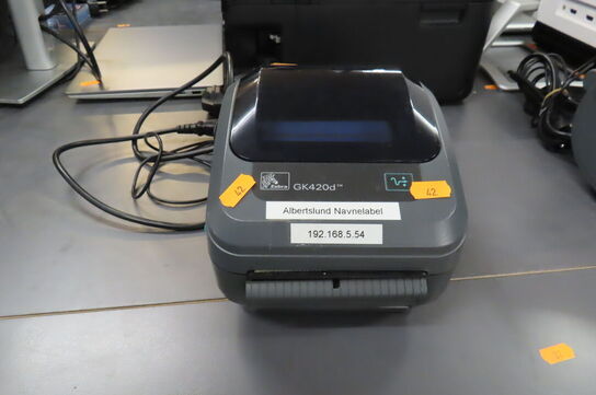 Labelprinter ZEBRA GK420d