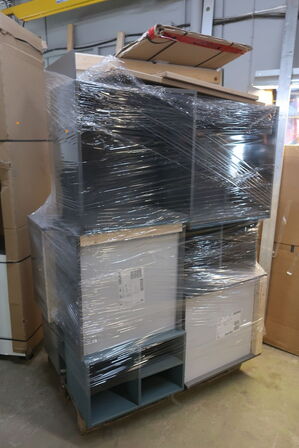 Div. køkkeskabe HÄCKER og tilbehør, udstillingsmodel