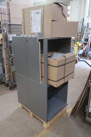 Div. køkkeskabe HÄCKER og tilbehør, udstillingsmodel