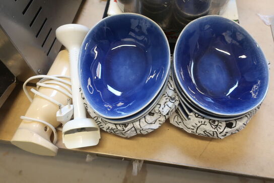 Skåle,gryde, vægt m.m.