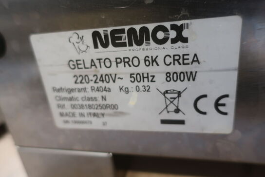 Ismaskine NEMOX GELATO PRO 6K CREA