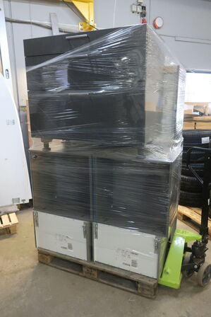 Div. køkkeskabe HÄCKER og tilbehør, udstillingsmodel