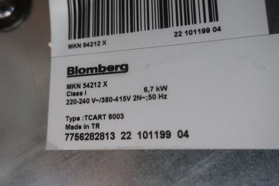 Kogeplade BLOMBERG TCART 6003