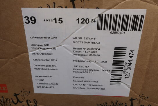 Vask FRANKE QAX 210 3 1/2" MAV EXC SF