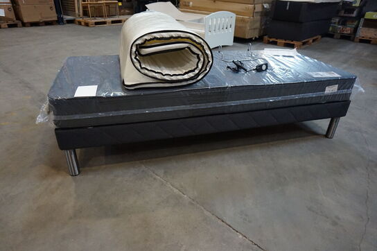 Vega Elevationsseng 90x200 cm m. 7 zoners comfort madras og top