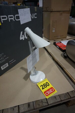 Madrid bordlampe - hvid 220V Fatning: E14 