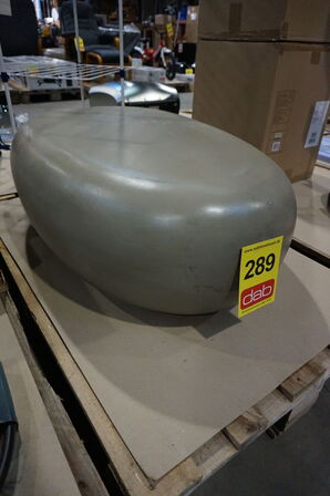 Kalmar ovalt loungebord 105x68 cm 