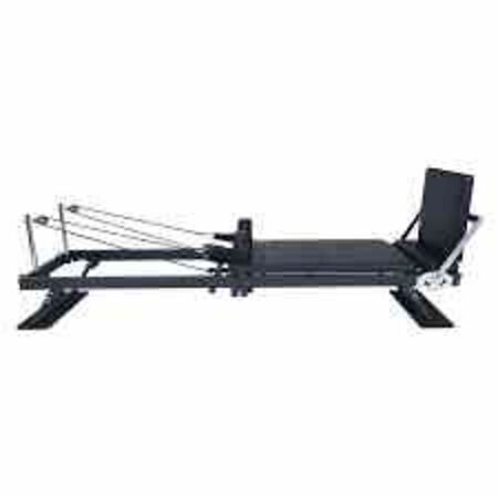 ASG Foldbar Alu Pilates Reformer Maskine (Sort)