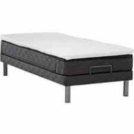 Vega Elevationsseng 90x200 cm m. 7 zoners comfort madras og top