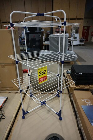 Leifheit, Tørrestativ, Classic Tower 340, hvid/blå, 34 m