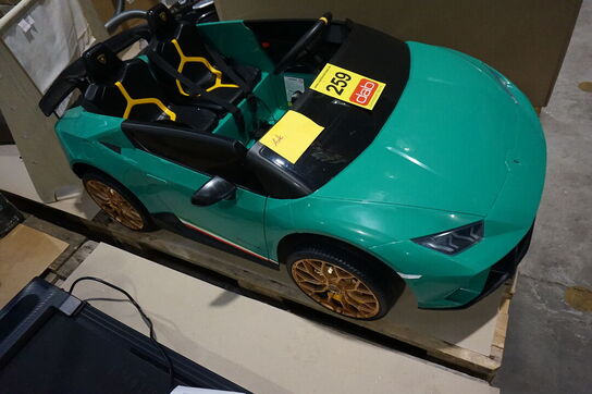 Lamborghini Huracan børne elbil Grøn 