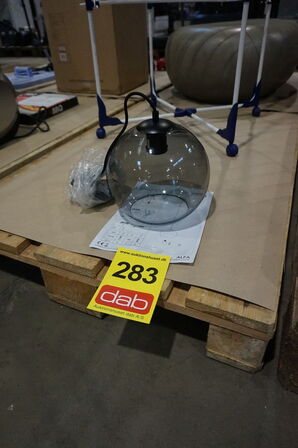 Alfa glaspendel - purple smoke Ø: 23 cm 