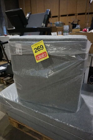 Sleepy single Foldemadras 70x200x12 cm Lysegrå 