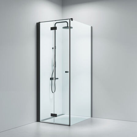 DNS195-8-H Noma 195 fastvæg med foldedør, 800mm højre, ny