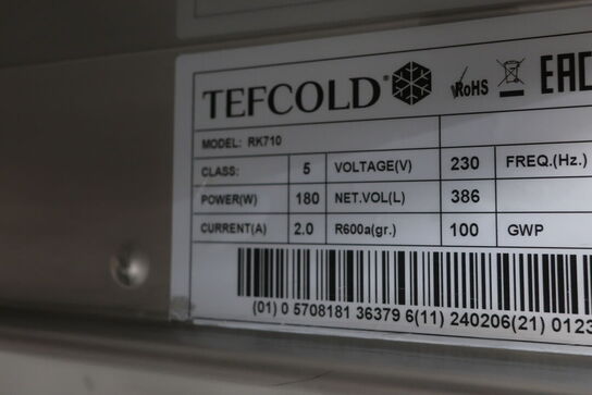 Køleskab TEFCOLD RK710