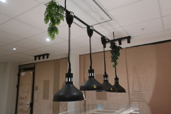 4 stk. varmelamper GGMGASTRO WLH290-S