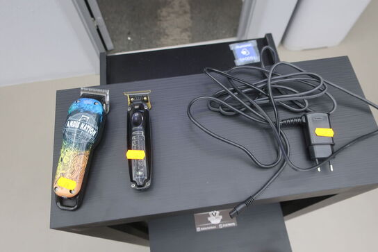 2 stk. barbermaskiner ANDIS NATION, LOPROPX