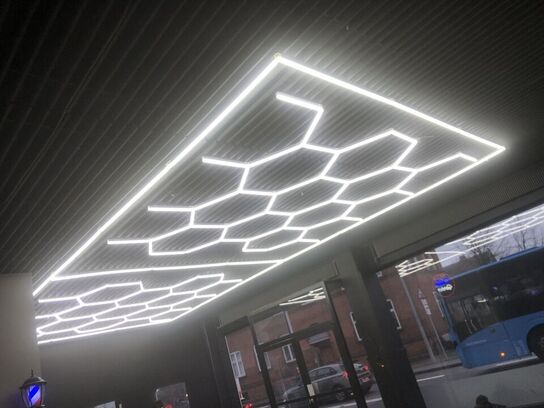 LED lyssystem HEXAGON