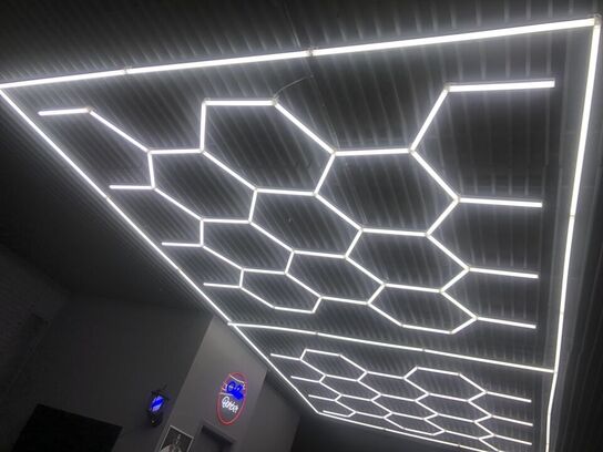 LED lyssystem HEXAGON