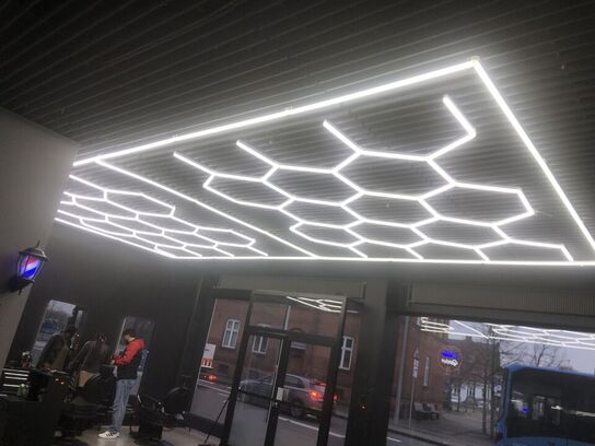 LED lyssystem HEXAGON