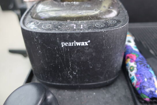 Vogn med div. Barbermaskiner PANASONIC samt div. Udstyr