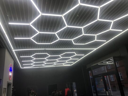LED lyssystem HEXAGON